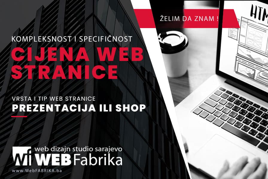 Cijena izrade web stranice - koliko platiti za kvalitetan dizajn i funkcionalnost?.